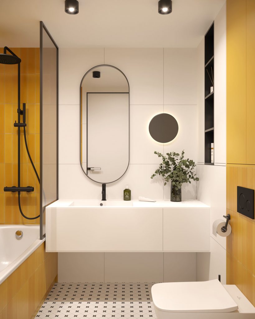 Идеи для маленькой ванной комнаты – максимум стиля при минимуме места