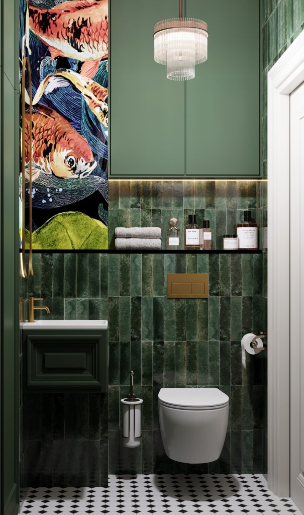 Как создать стильный дизайн маленького туалета