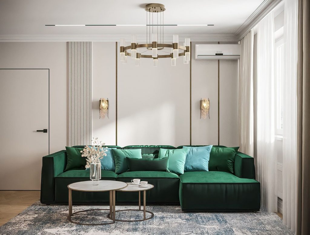 Дизайн трехкомнатной квартиры: фото-примеры проектов Domeo для Вашего вдохновения!