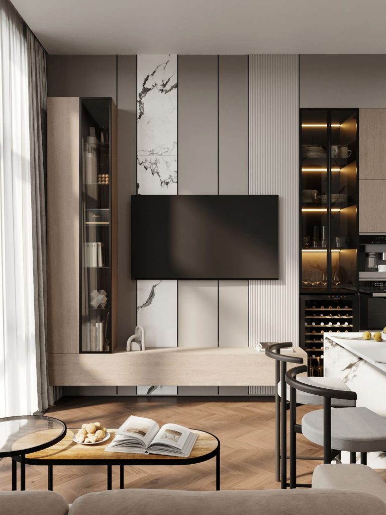 Стиль модерн в интерьере квартиры: гармония плавных линий и природных мотивов