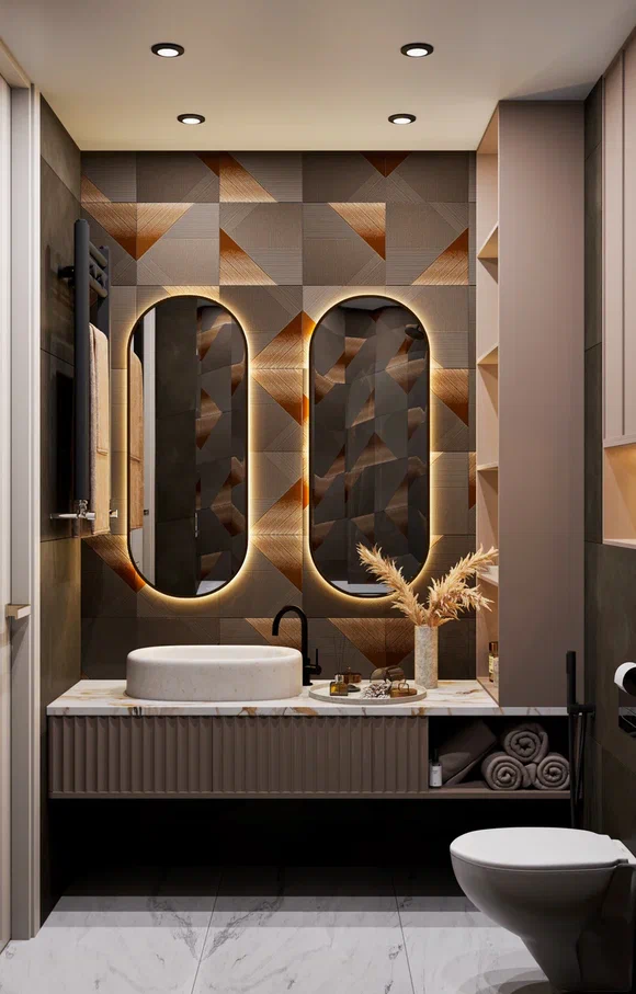 Дизайн санузла: фото-примеры и идеи для ремонта от Domeo