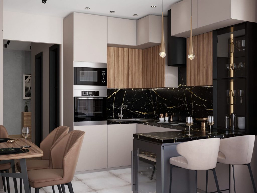 Ищите подходящий дизайн для Вашей кухни? Предлагаем посмотреть 30 фото-проектов кухонь от Domeo