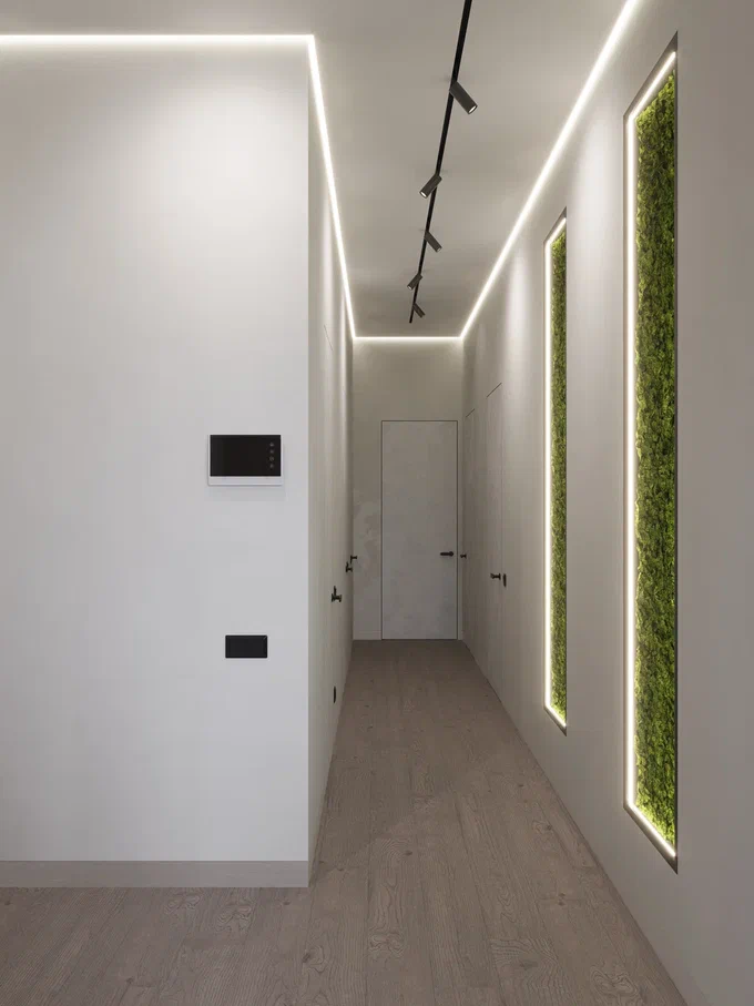 Создаем комфортный коридор: 20 фотоидей для узкого пространства