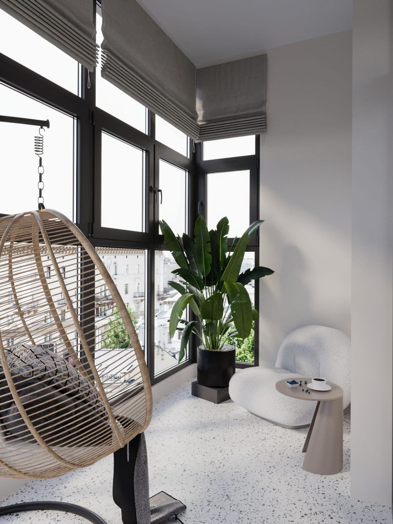 Планировка балкона: надежные решения от Domeo для максимума функциональности