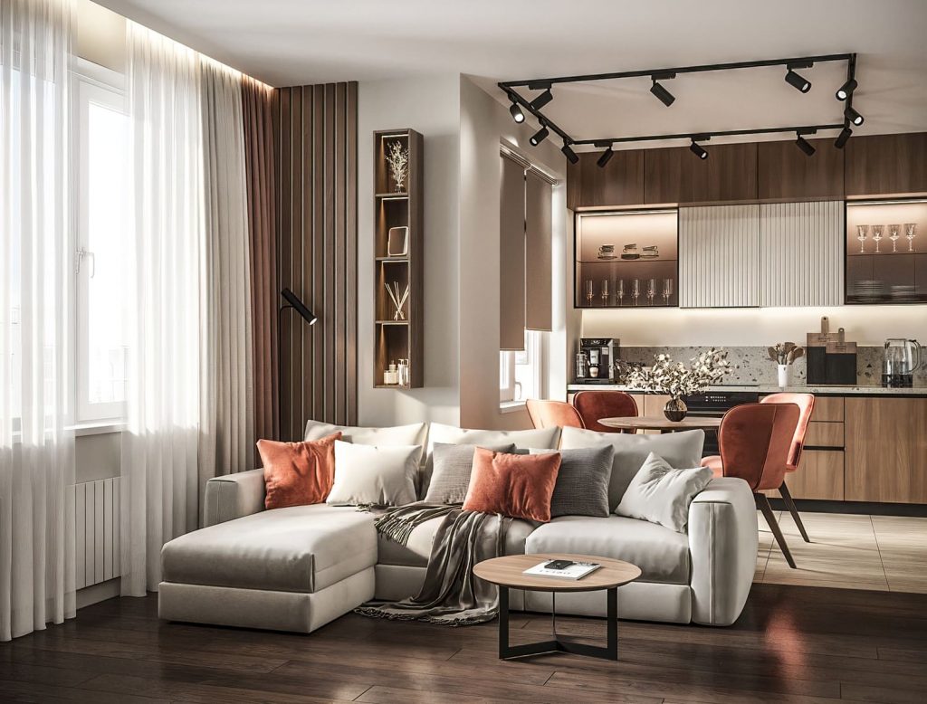 Все о дизайне кухни-гостиной: как зонировать пространство и какой стиль выбрать