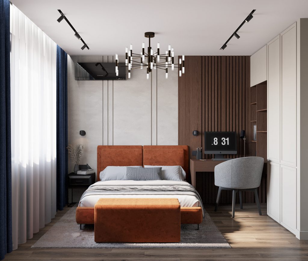 Интерьер однокомнатной брежневки: дизайн-приемы зонирования и визуального простора