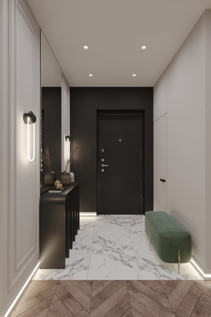 Cовременный стиль прихожей в квартире: актуальные решения для дизайна и фото-примеры