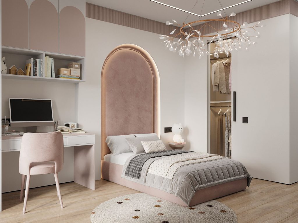 Дизайн детской комнаты для девочки — Топ-идеи, планировки и подбор стиля для любого возраста